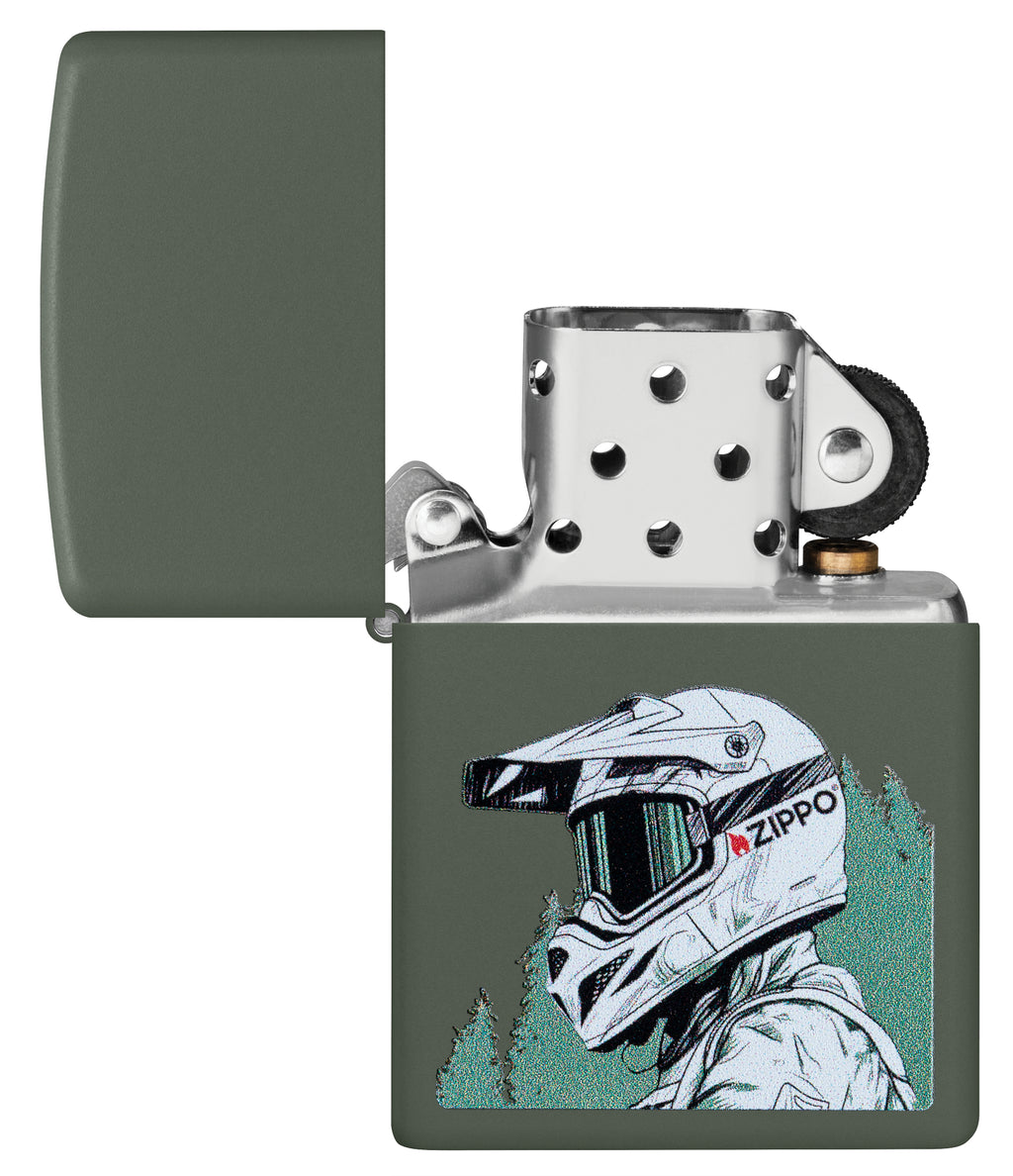 221 Zippo Helmet Design