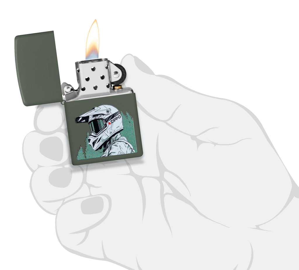 221 Zippo Helmet Design