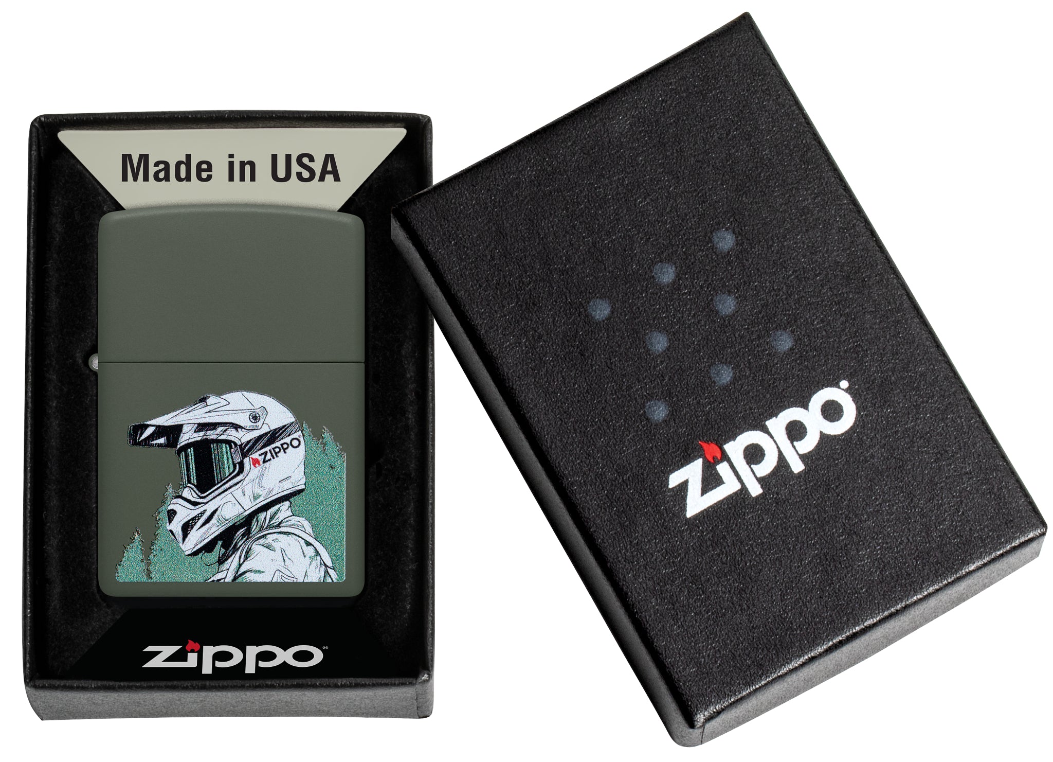 221 Zippo Helmet Design