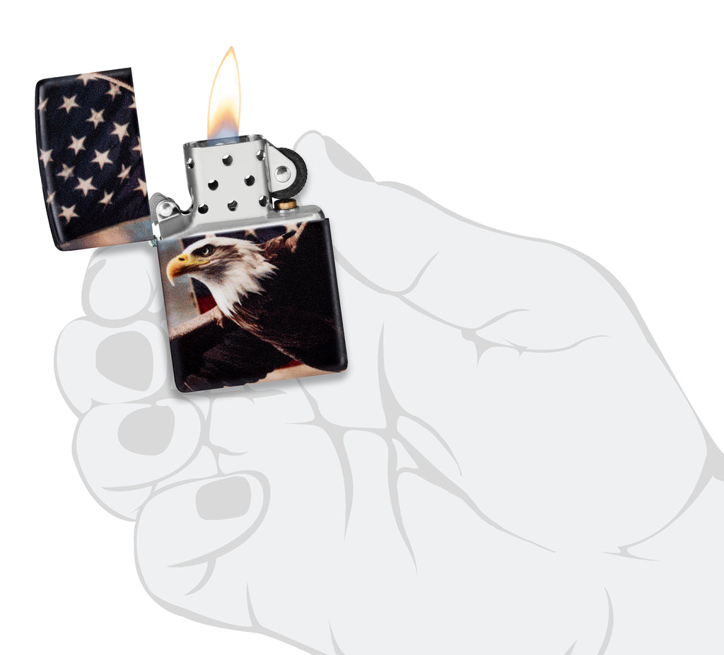 49352 Eagle USA Flag Design