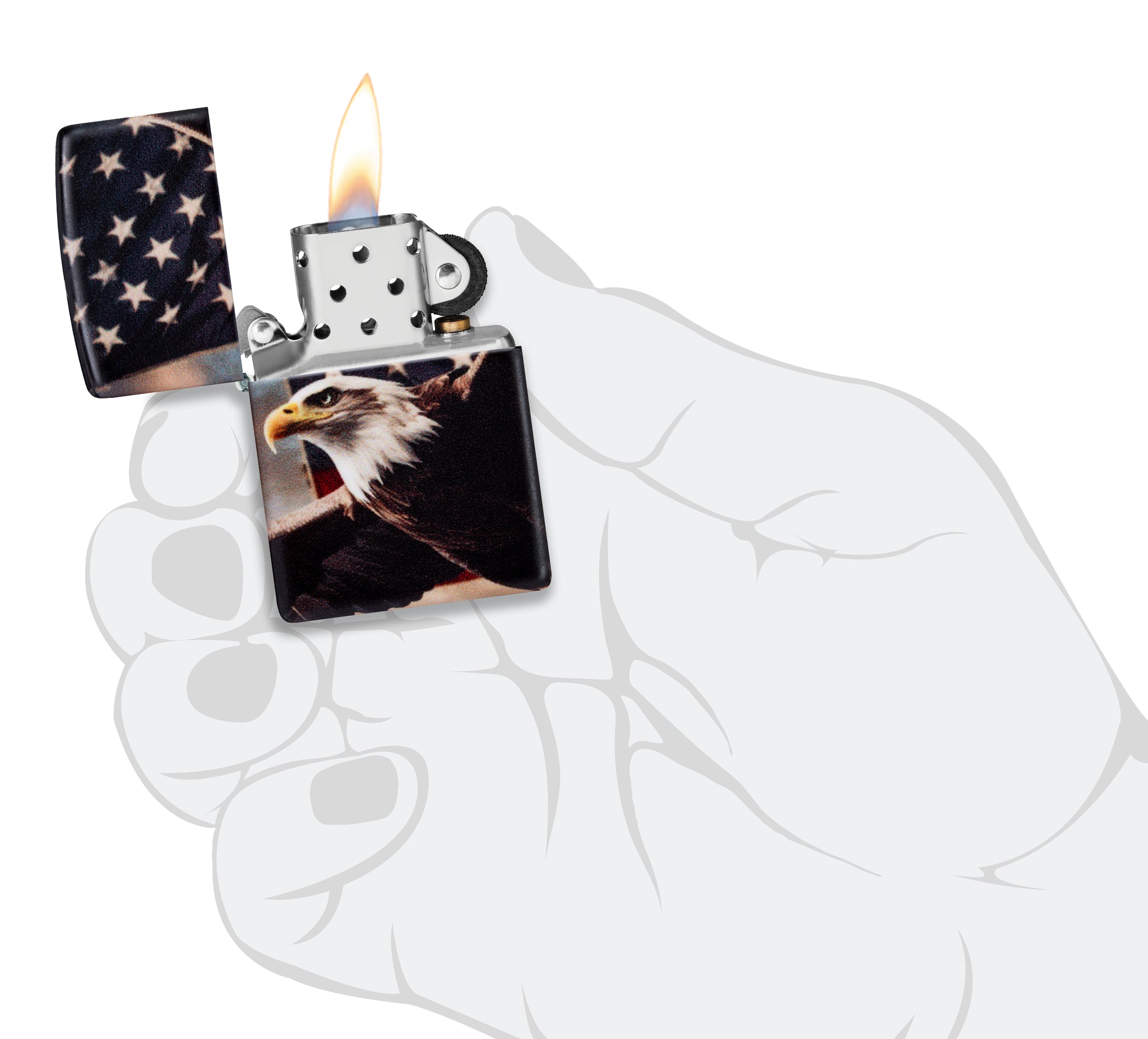 49352 Eagle USA Flag Design