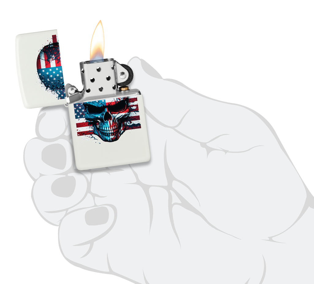 214 Skull Flag Design