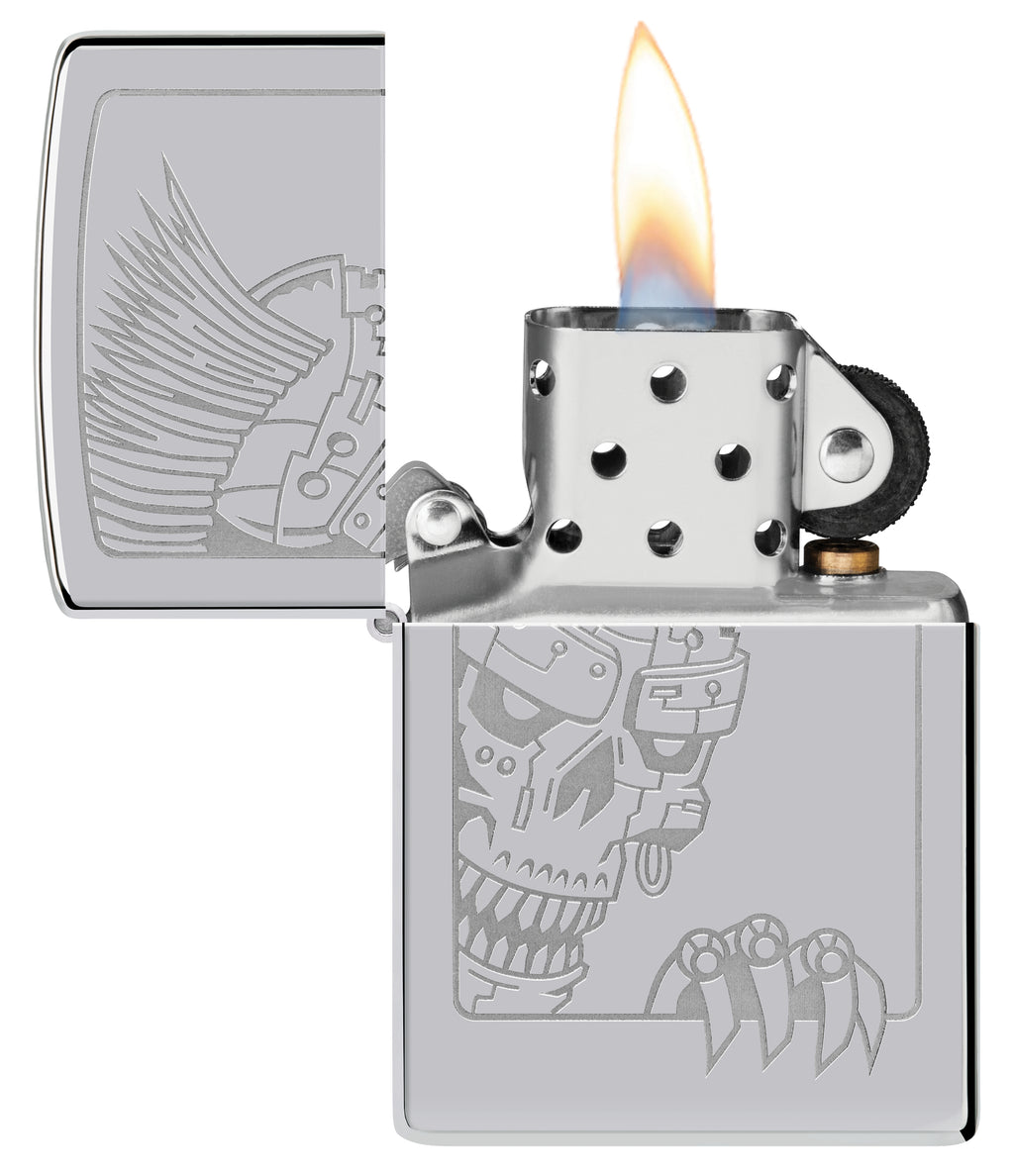 250 Mohawk Skull Design