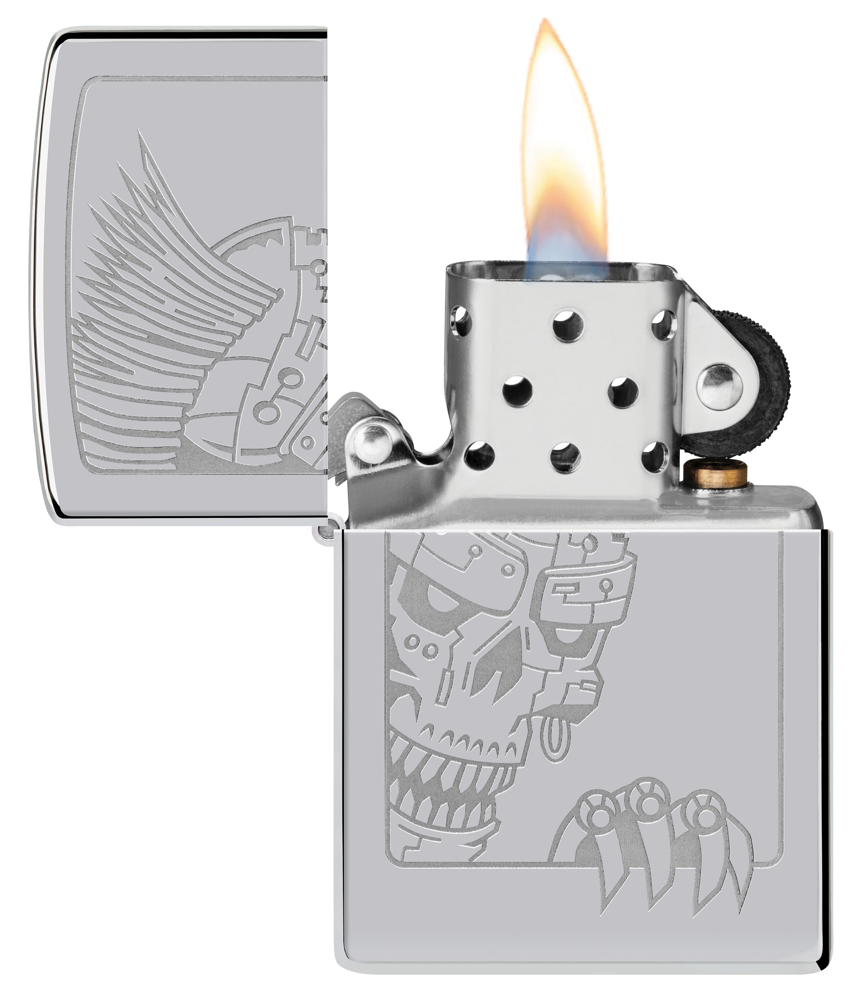 250 Mohawk Skull Design