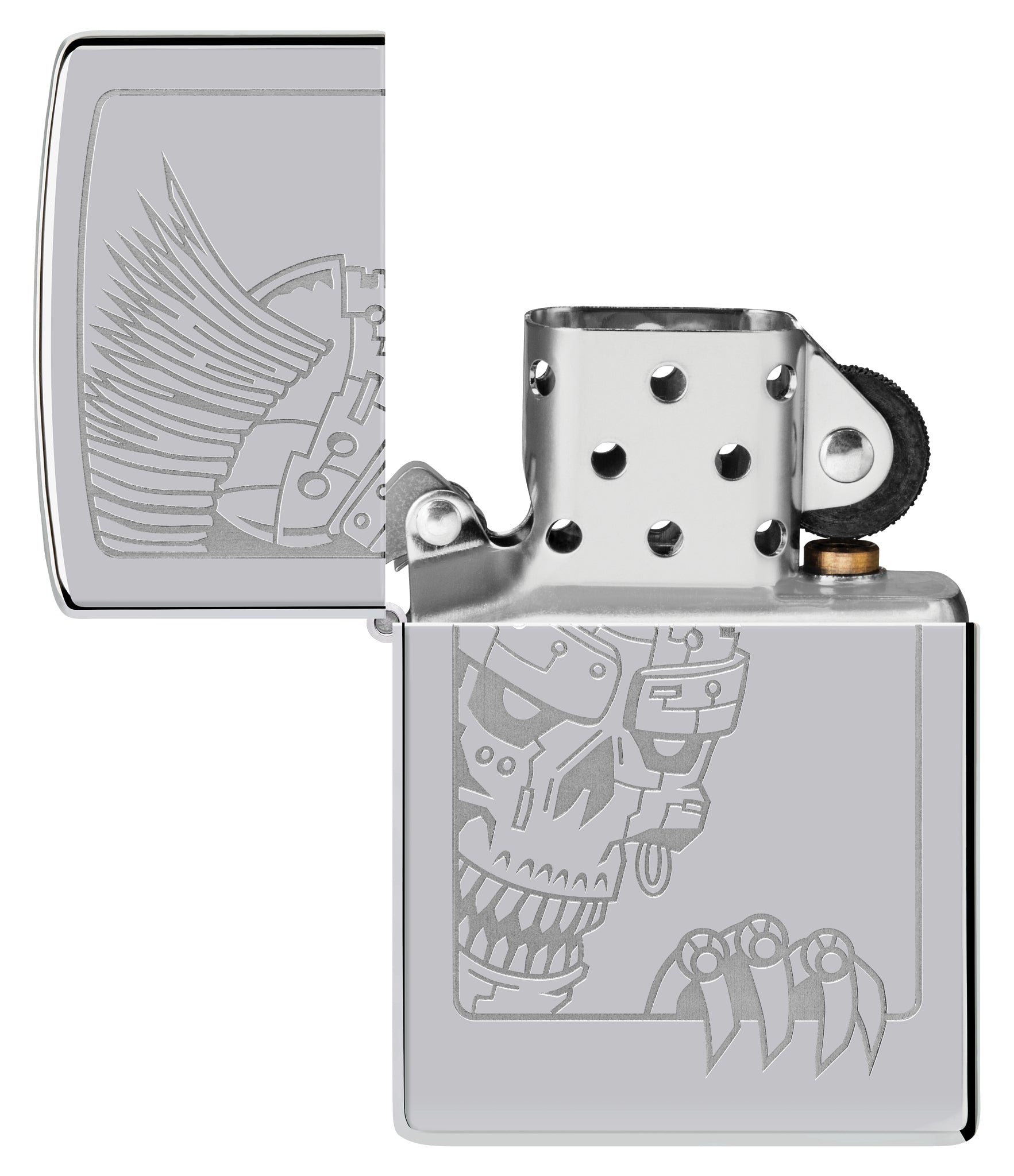 250 Mohawk Skull Design