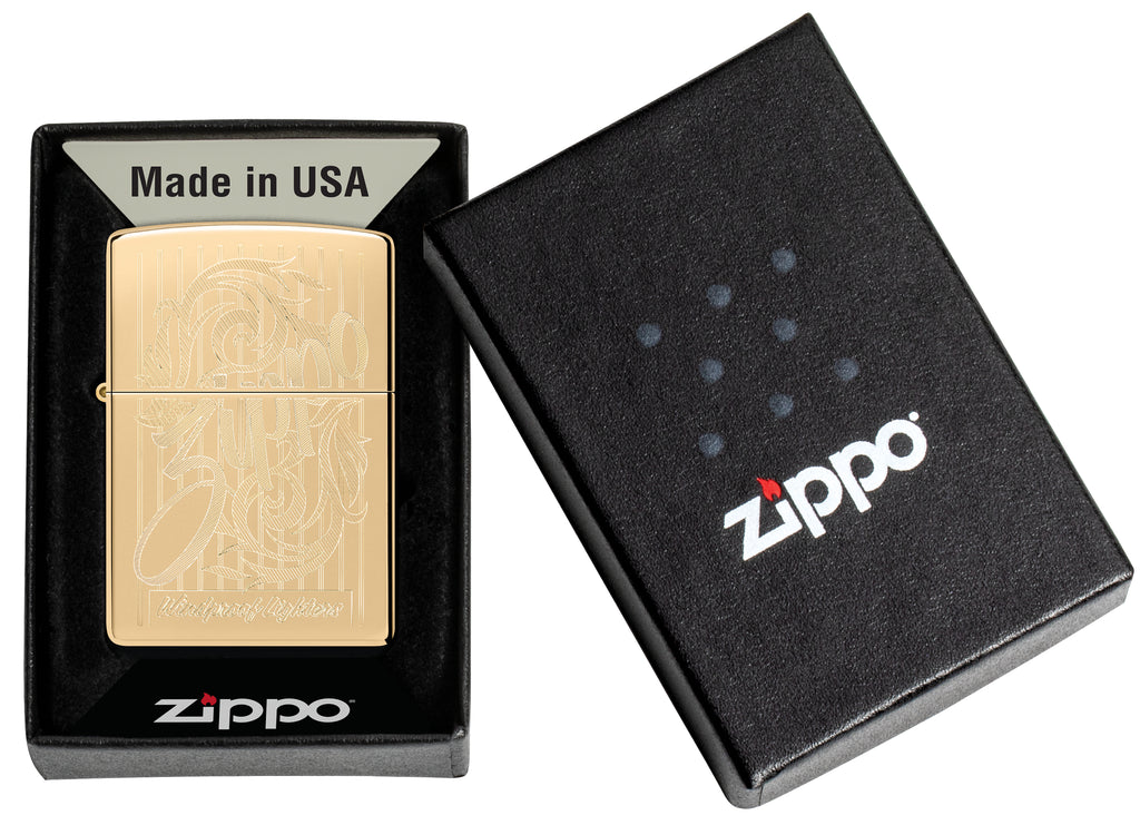 254B Zippo Windproof Lighter Design