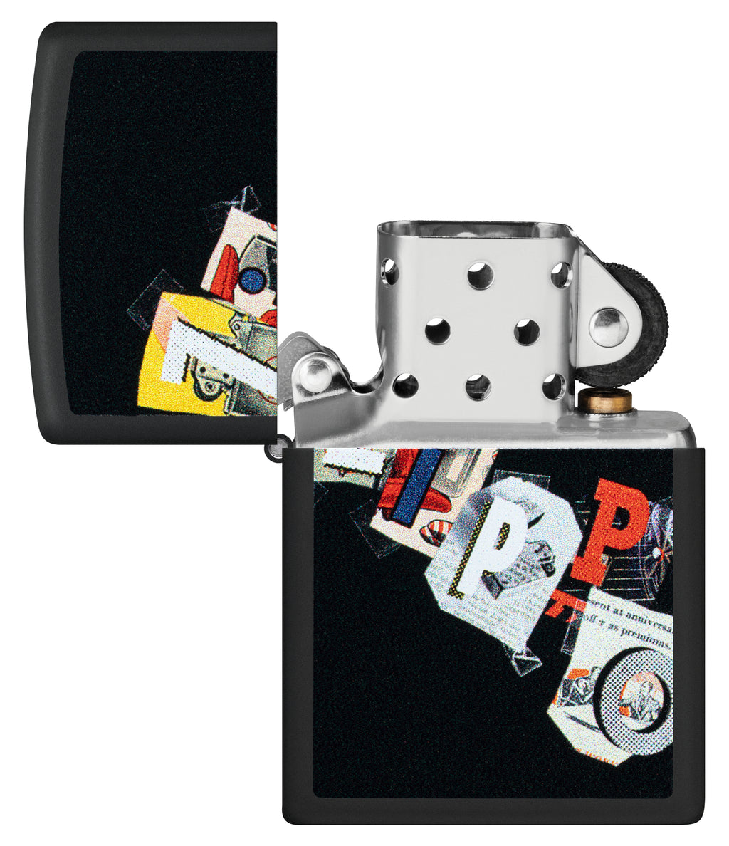218 Zippo Letters Design