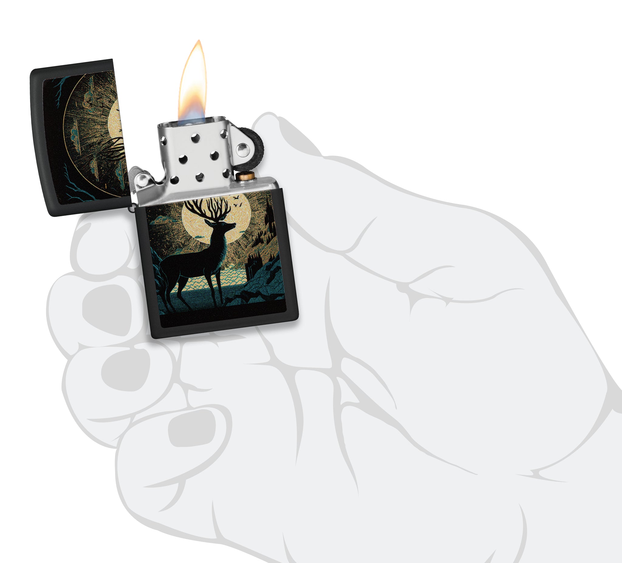 218 Surreal Deer Design
