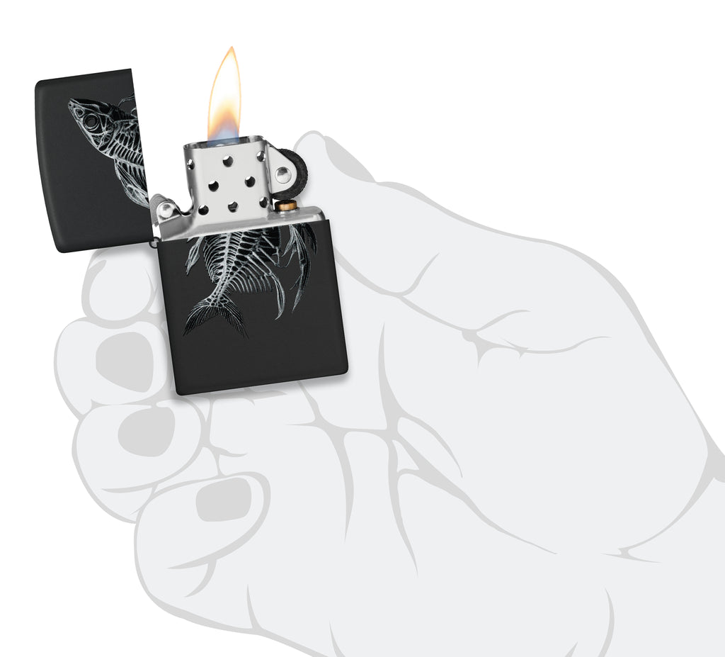 218 Fish Skeleton Design