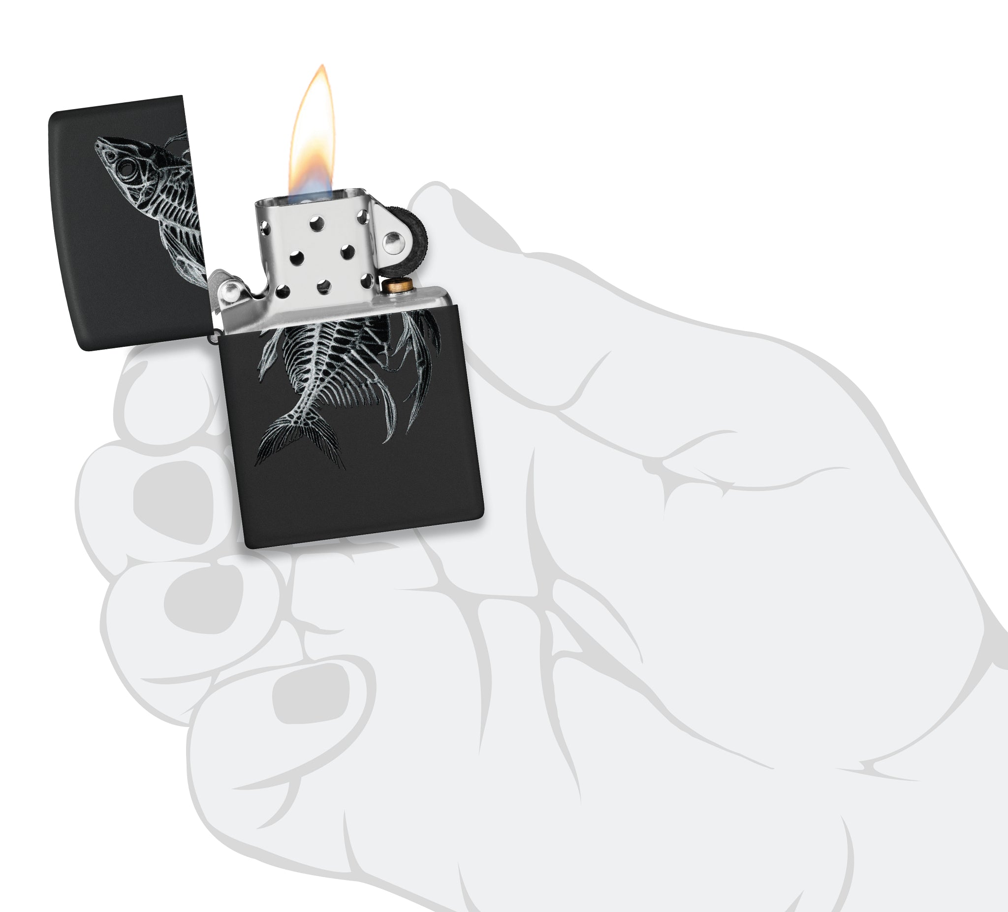 218 Fish Skeleton Design