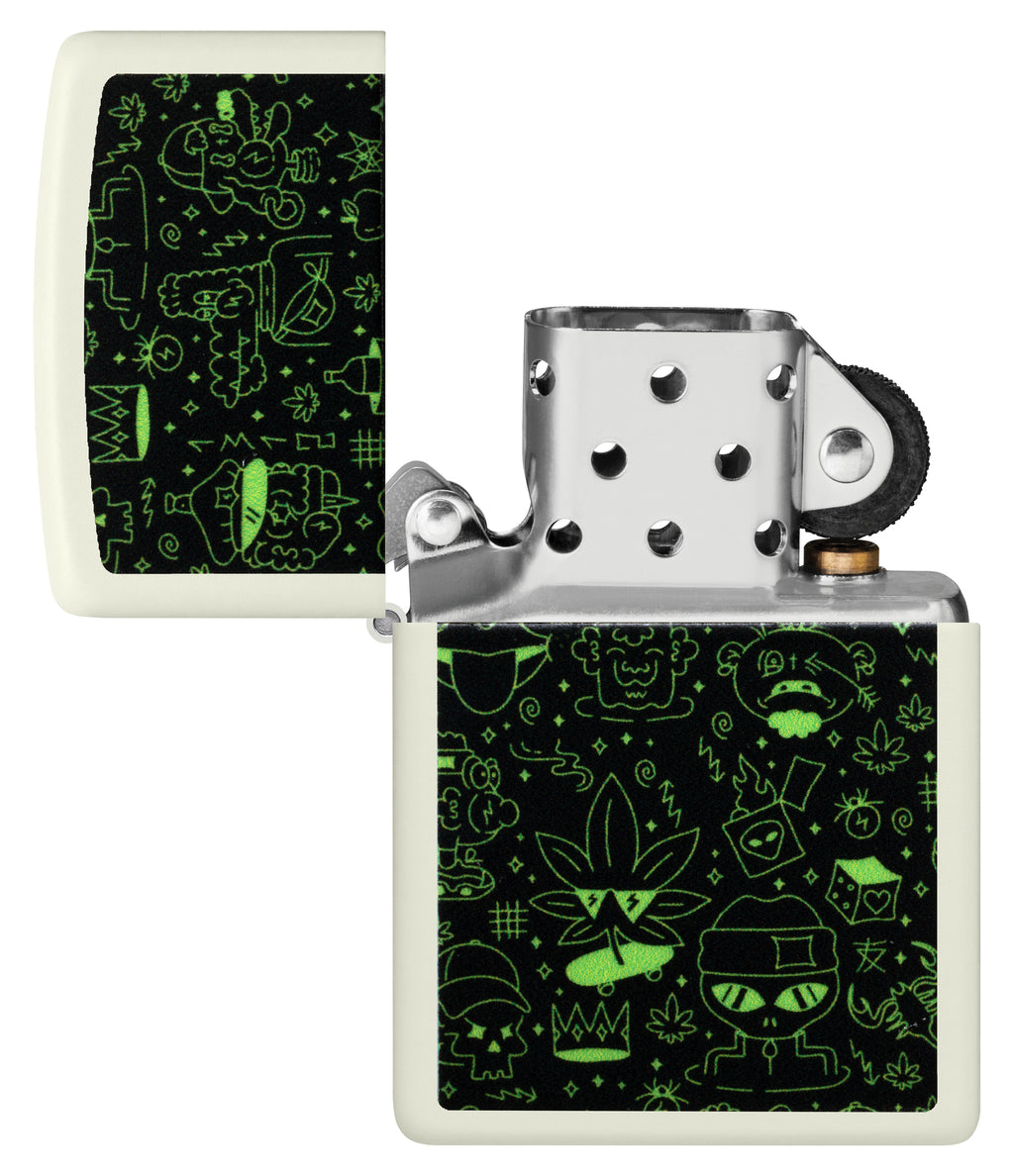 49193 Doodle Cannabis Design