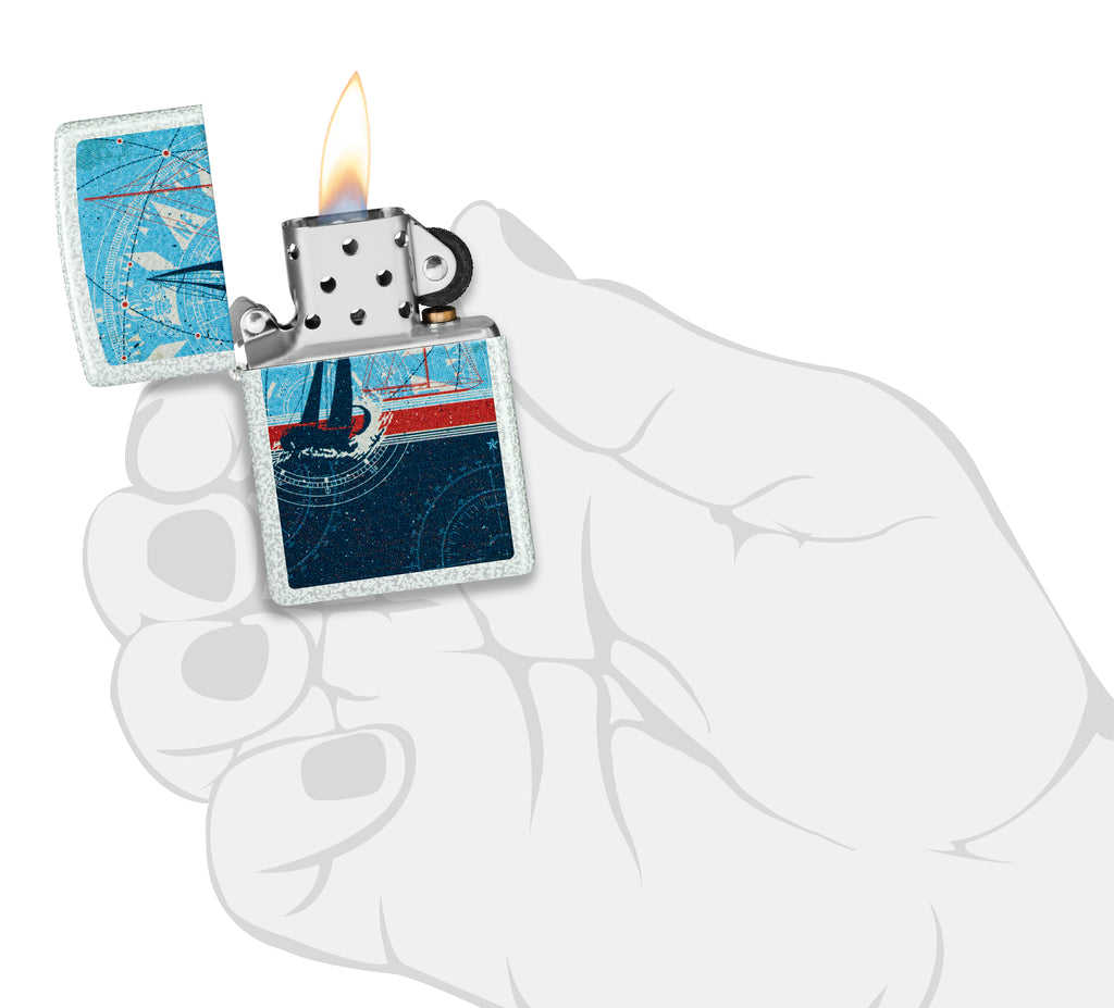 46020 Nautical Sailboat Design