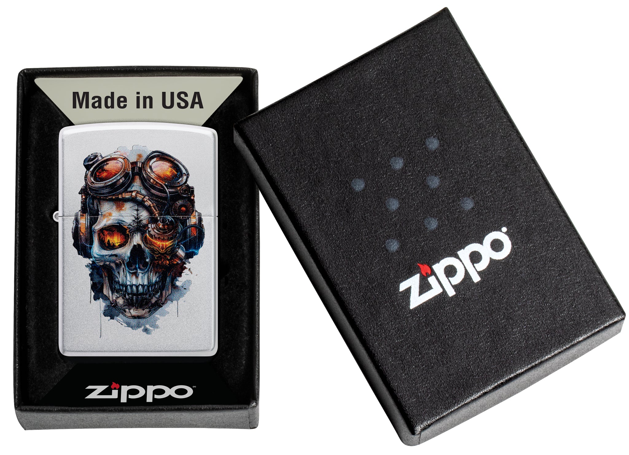 205 Steampunk Skull Design