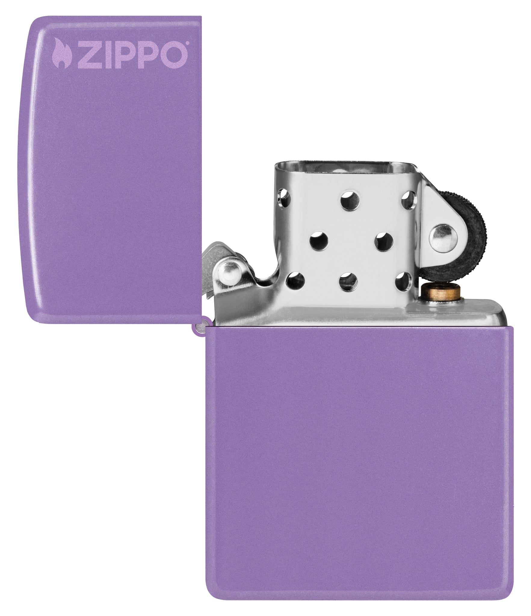 46681ZL Smoky Lavender with Zippo Logo