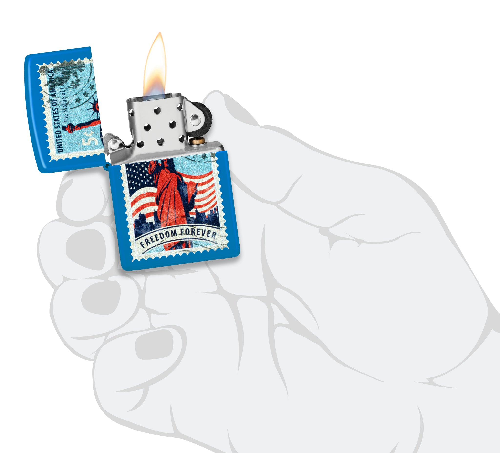 48628 Americana Stamp Design