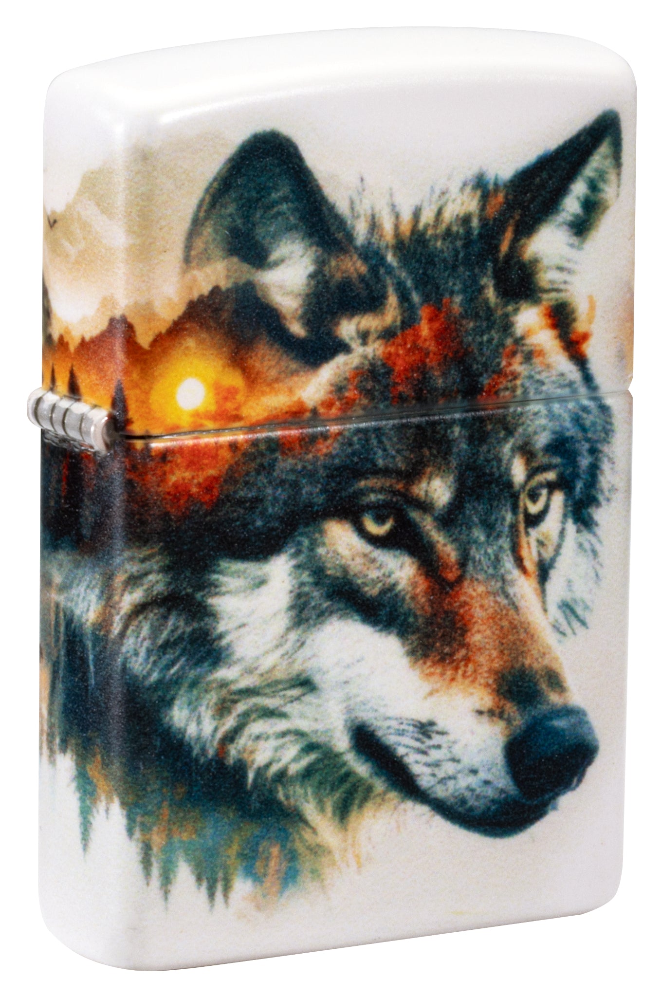 49352 Wolf and Mountain Design
