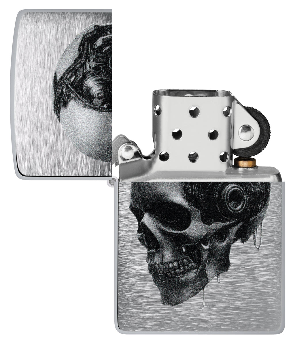 200 Cyber Skull Design