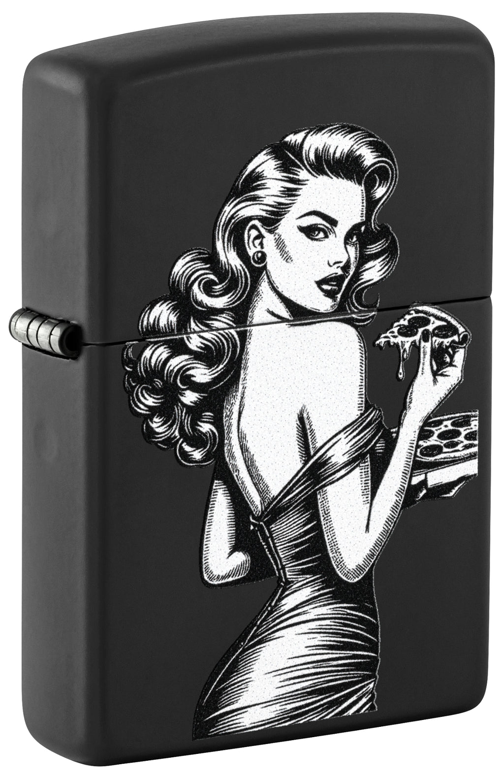 218 Pinup With Pizza Design