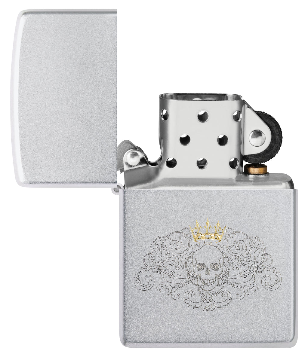205 Filigree Skull King Design