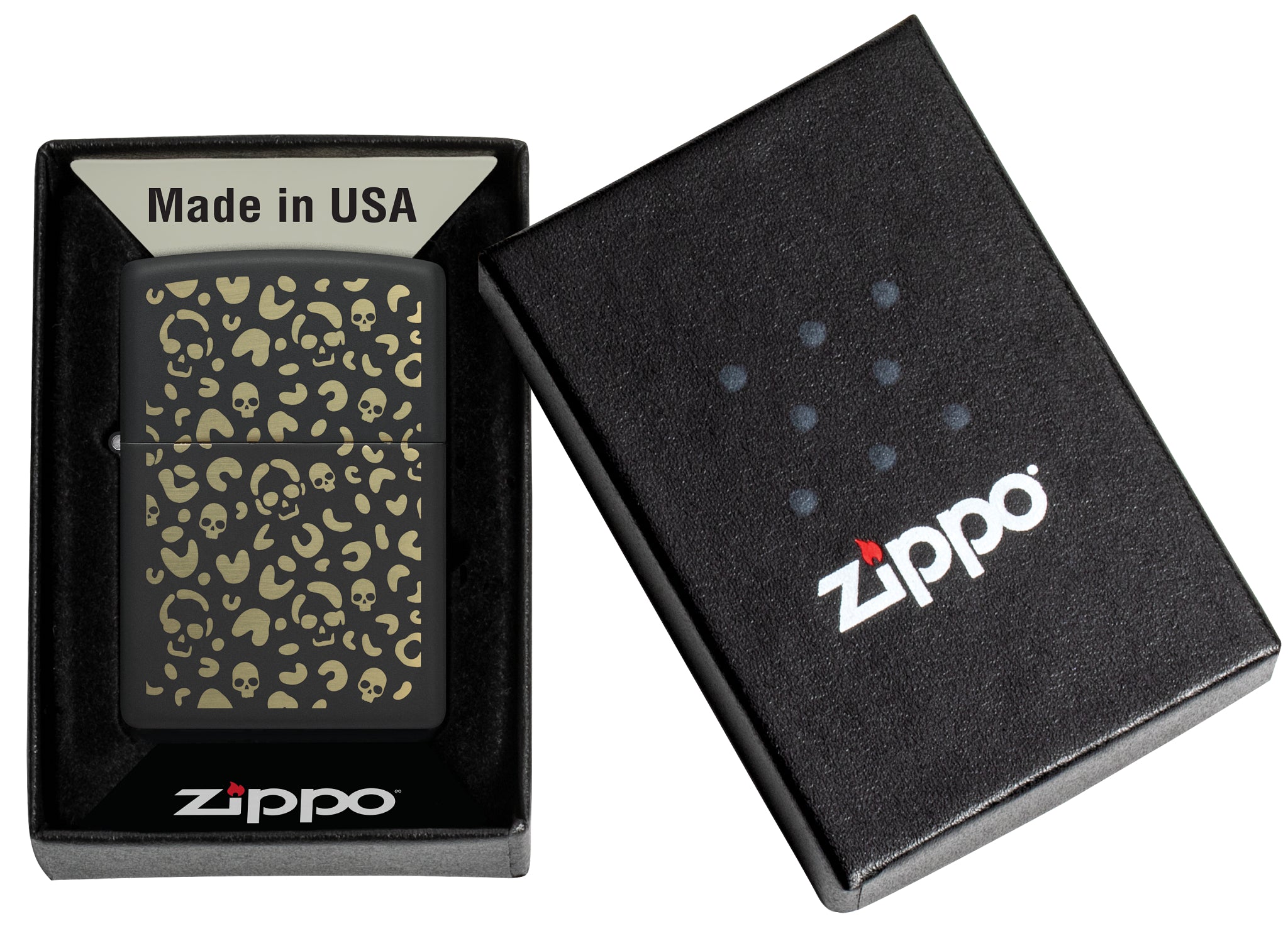 218 Skull Leopard Design