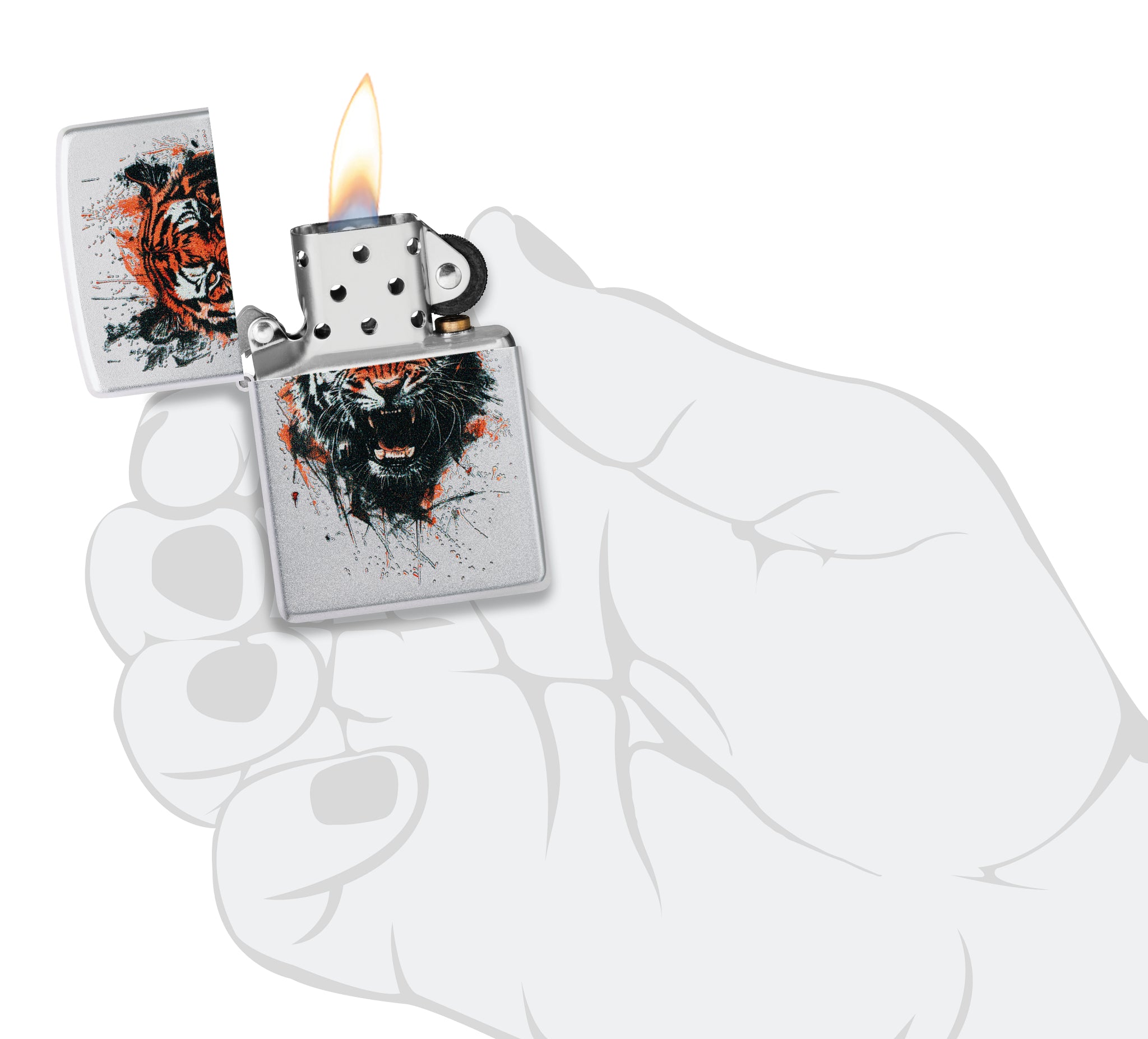 205 Tiger Head Design