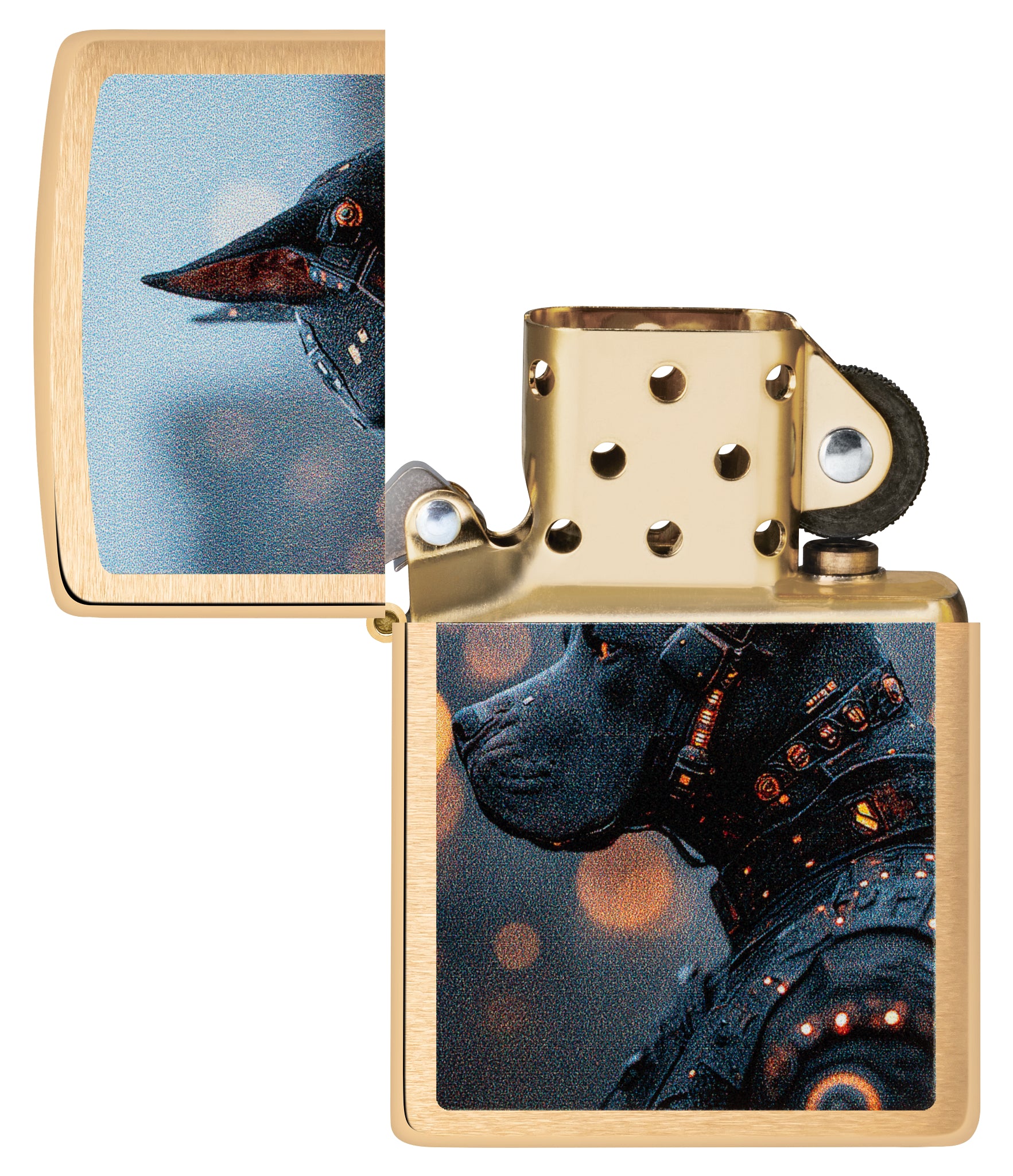 204B Futuristic Dog Design