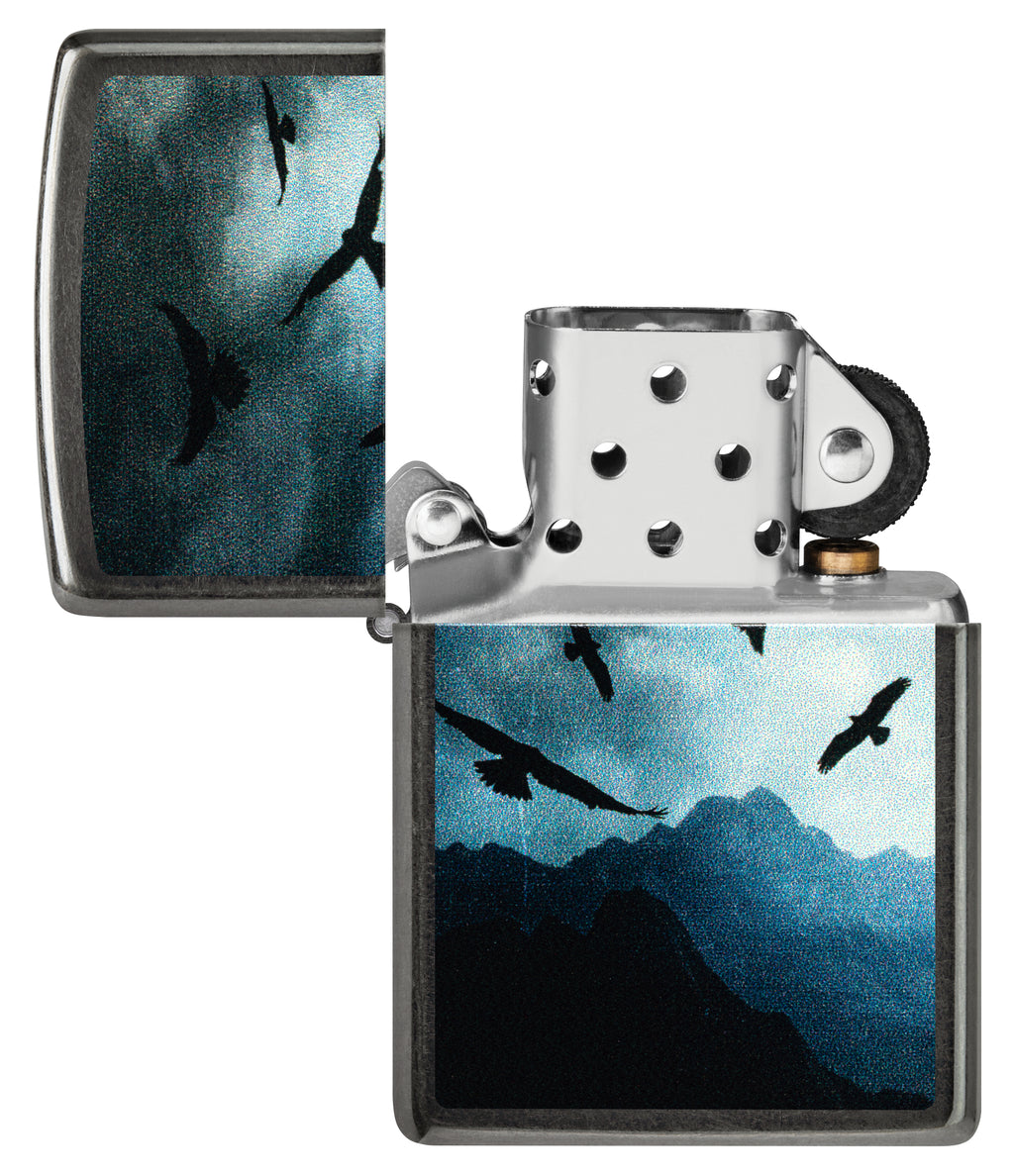 28378 Mountains and Hawks Design