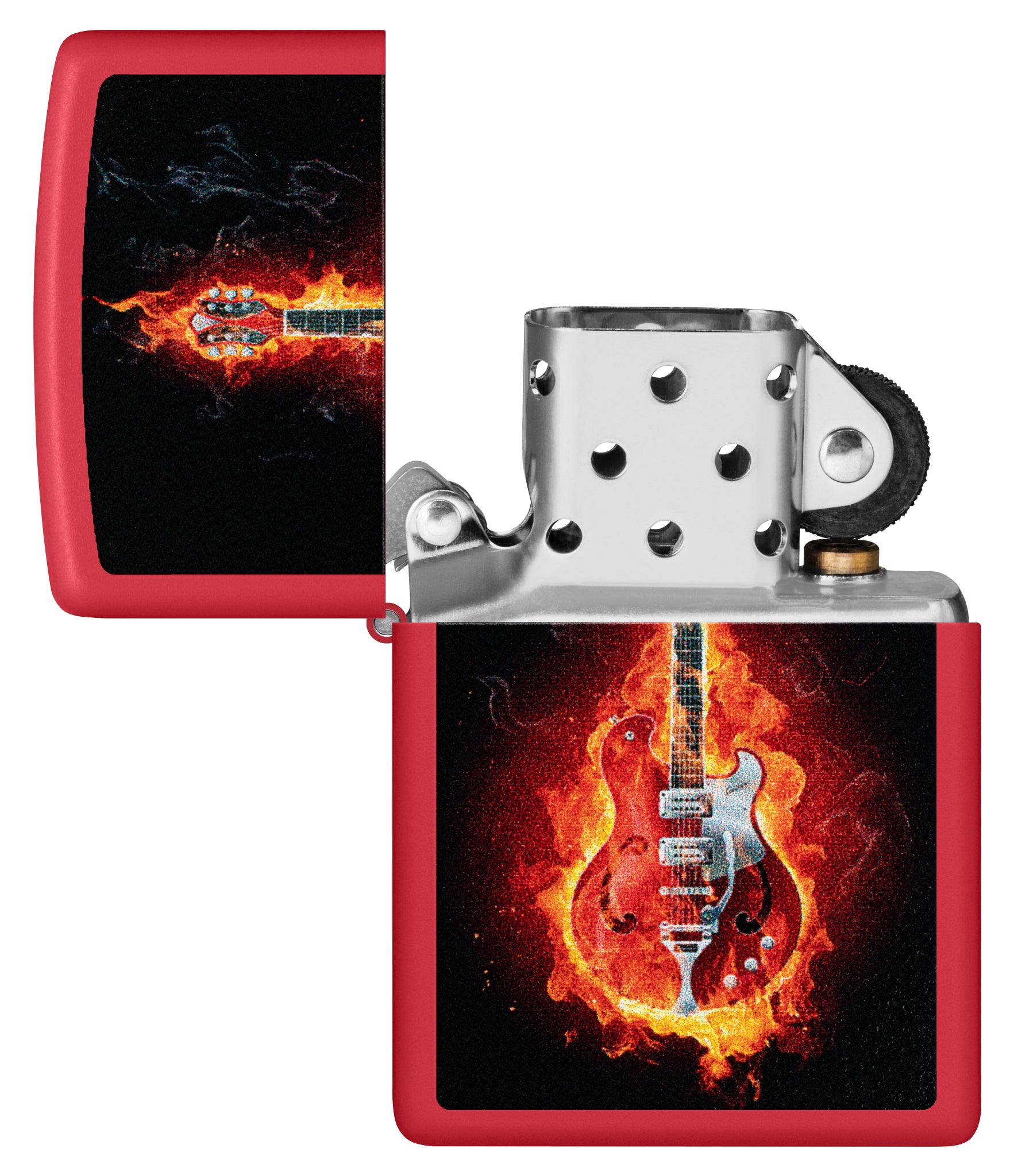 233 Burning Guitar Design