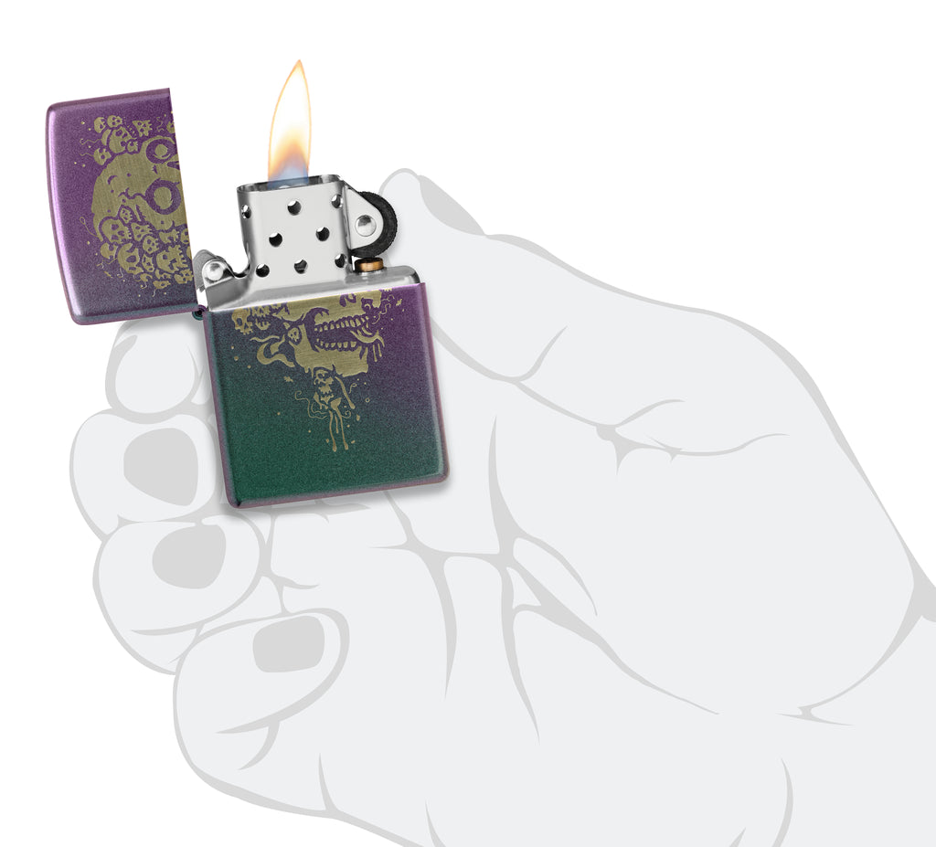 49146 Doodle Skulls Design