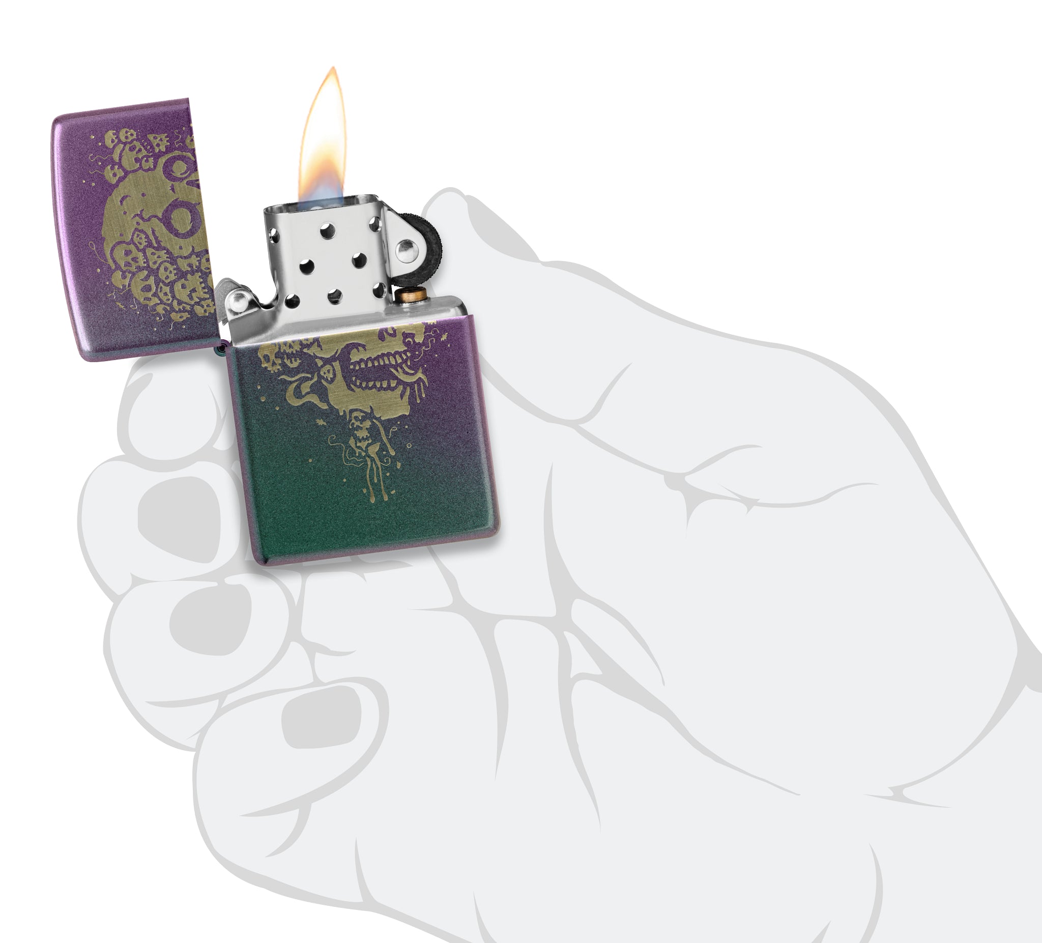 49146 Doodle Skulls Design