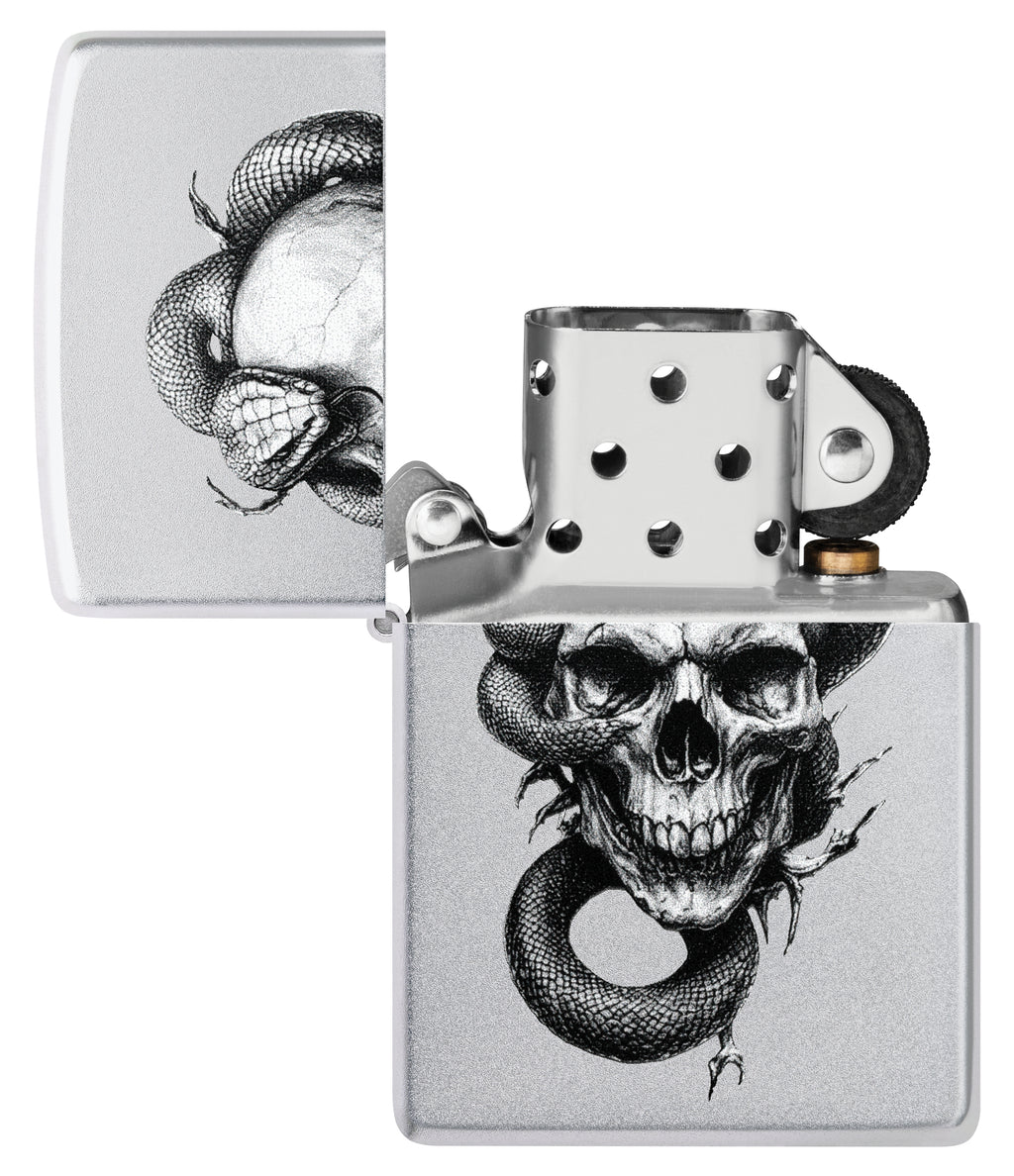 205 Skull and Snake Design