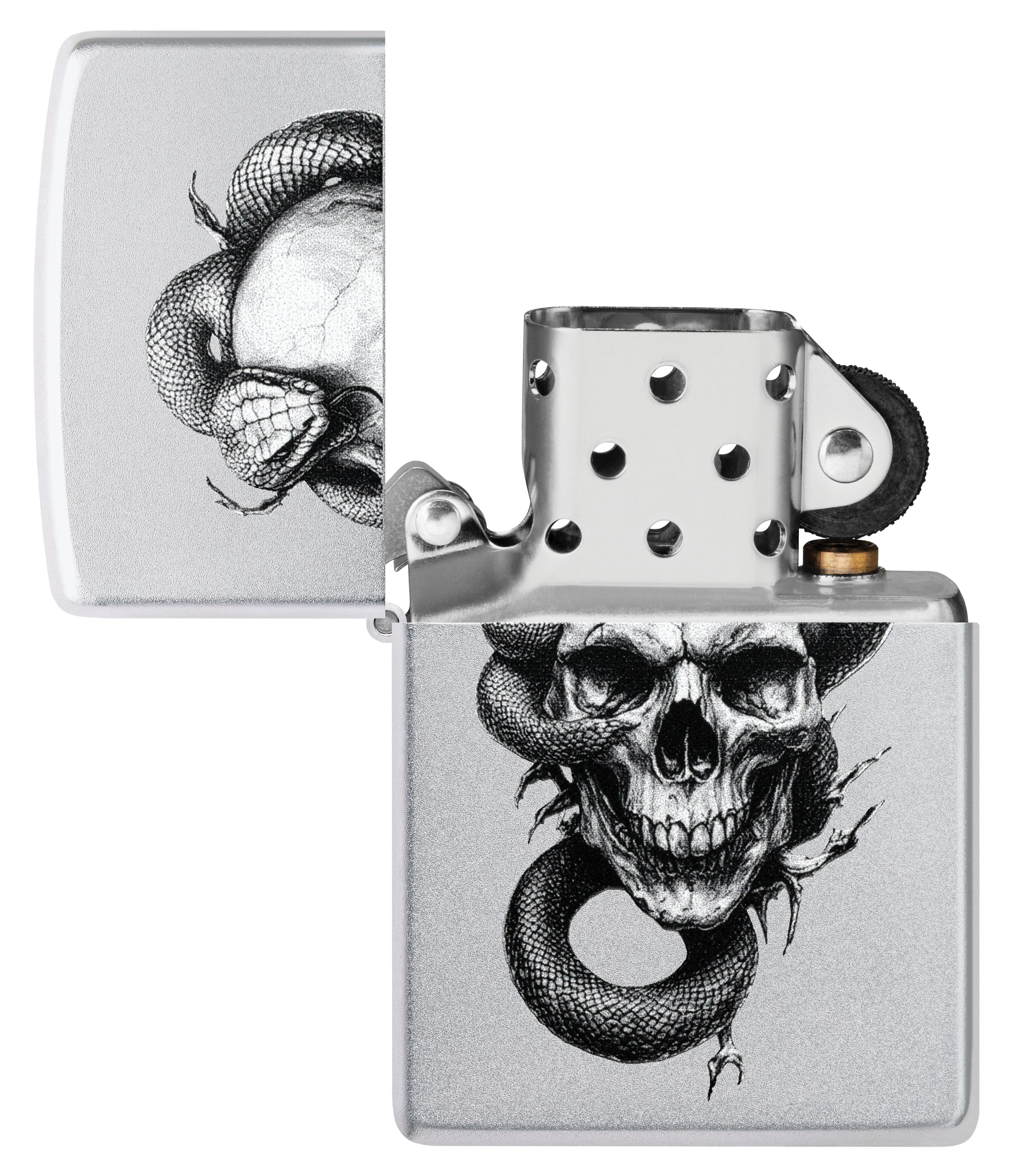 205 Skull and Snake Design