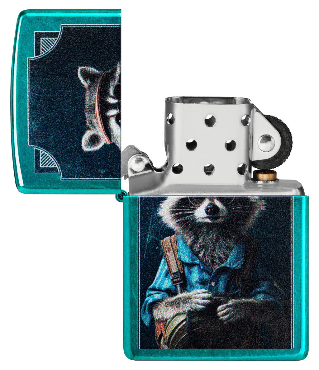 24004 Raccoon Hiker Design