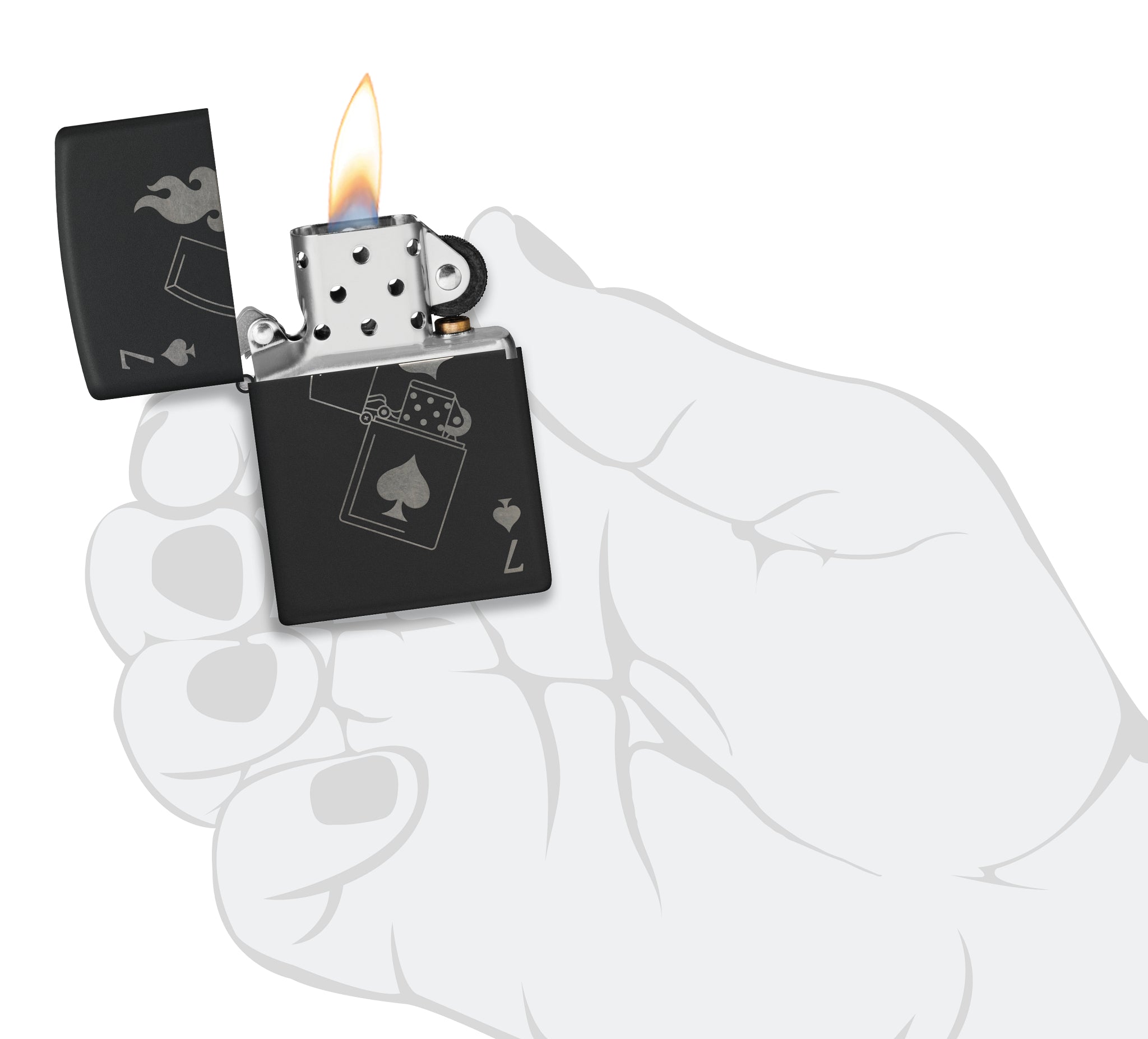 218C Lighter Card Design