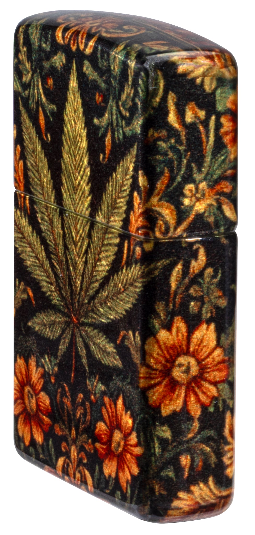 48458 Leaf and Flowers Design