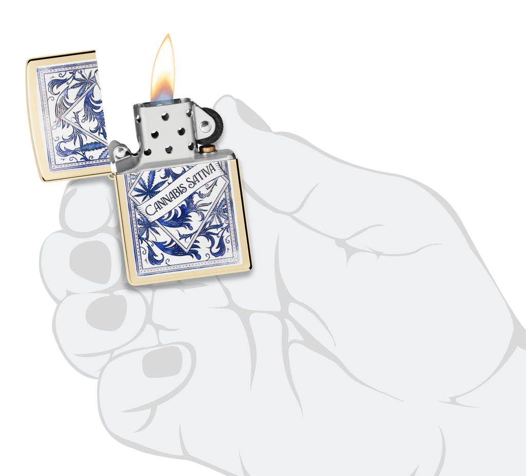 46682 Cannabis Sativa Design