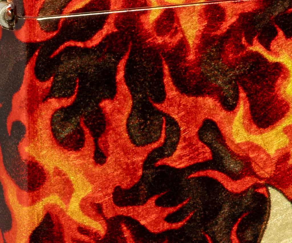 48458 Flaming Zippo