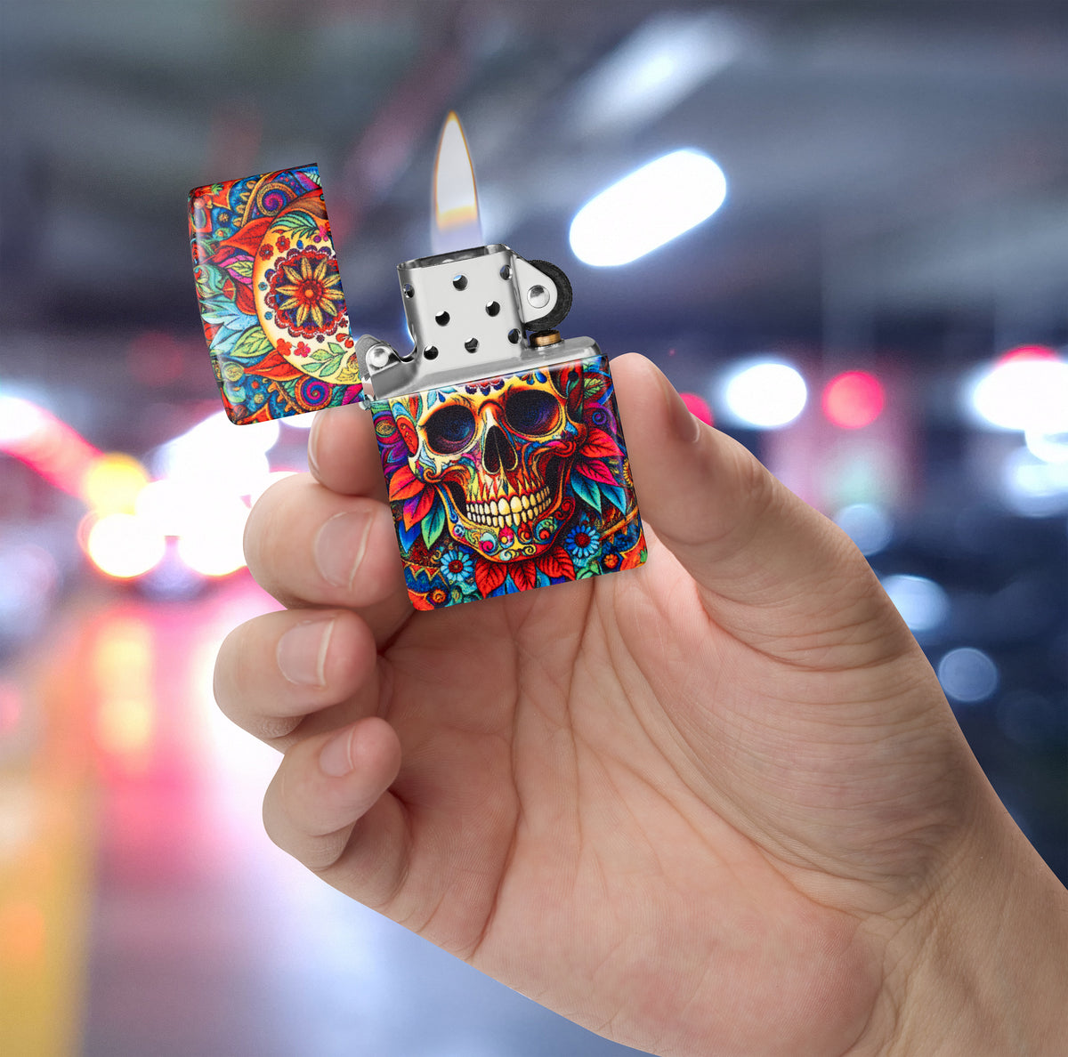 49352 Colorful Skull