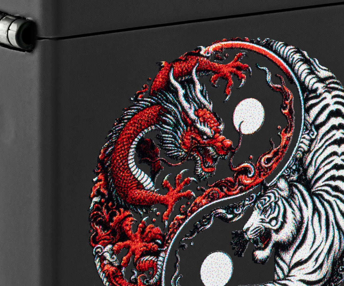 218 Dragon and Tiger Design