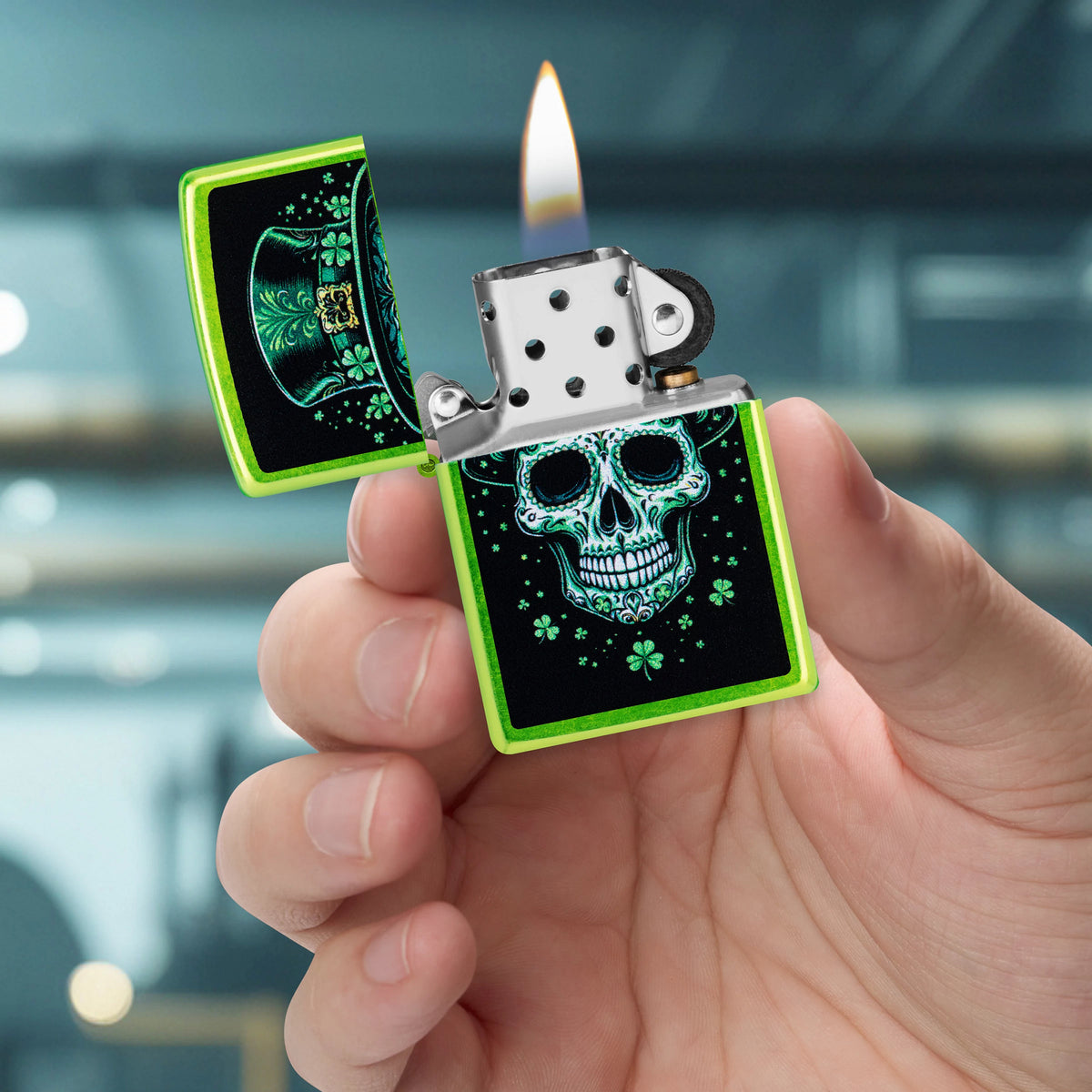 24513 Irish Skull Design