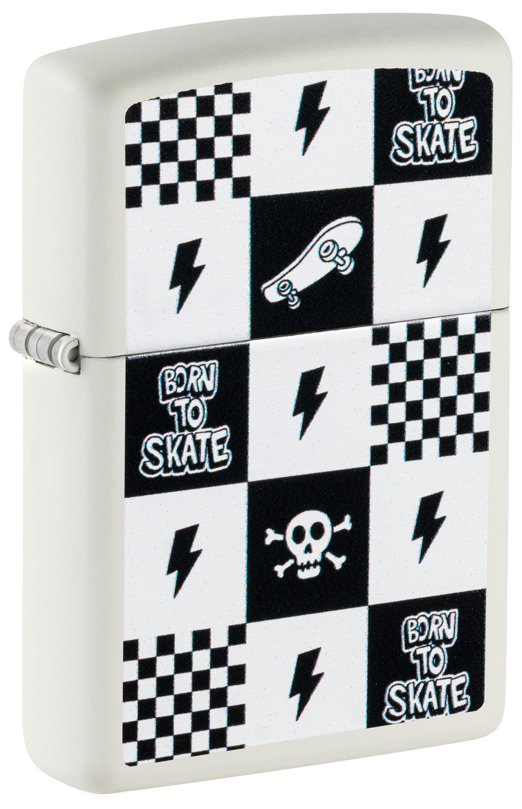 214 Skateboard Checkers Design