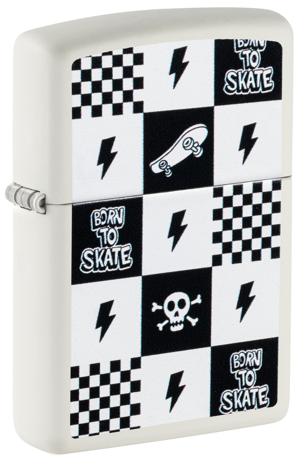 214 Skateboard Checkers Design