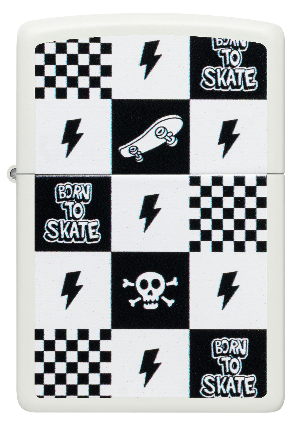 214 Skateboard Checkers Design
