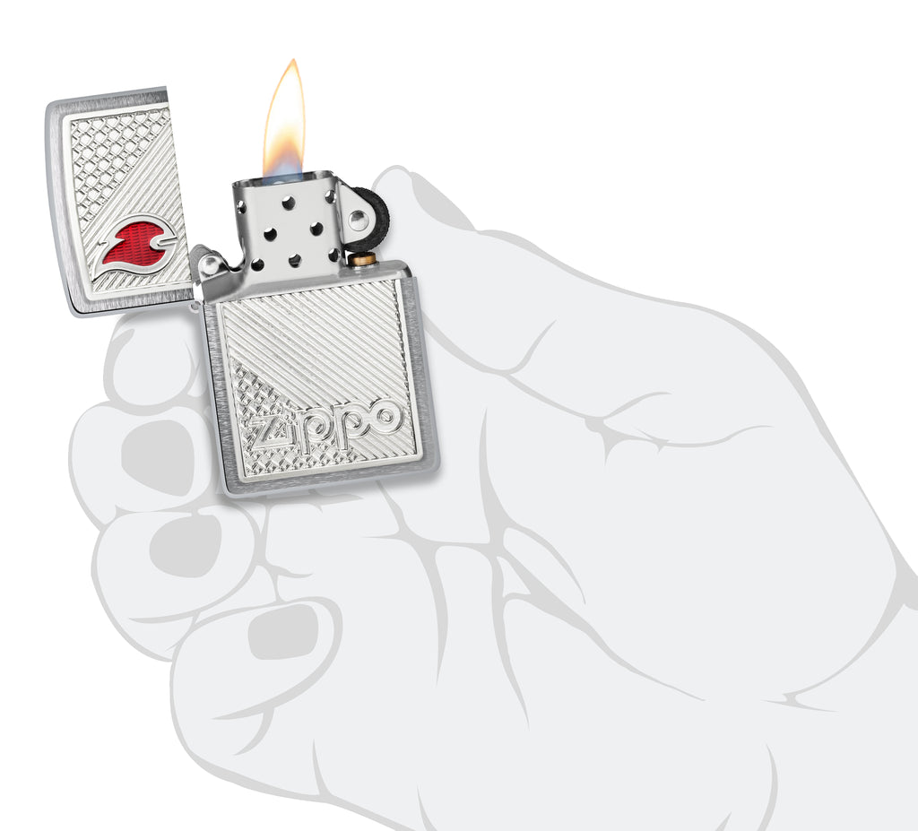200 Zippo Tiles Emblem