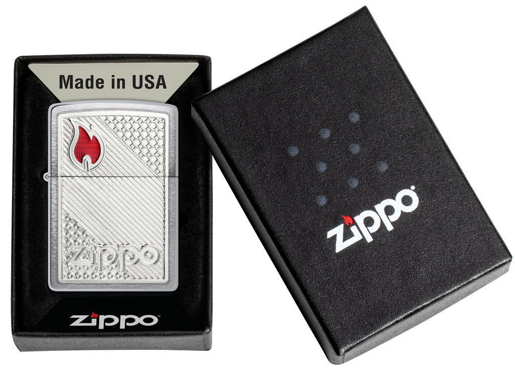 200 Zippo Tiles Emblem