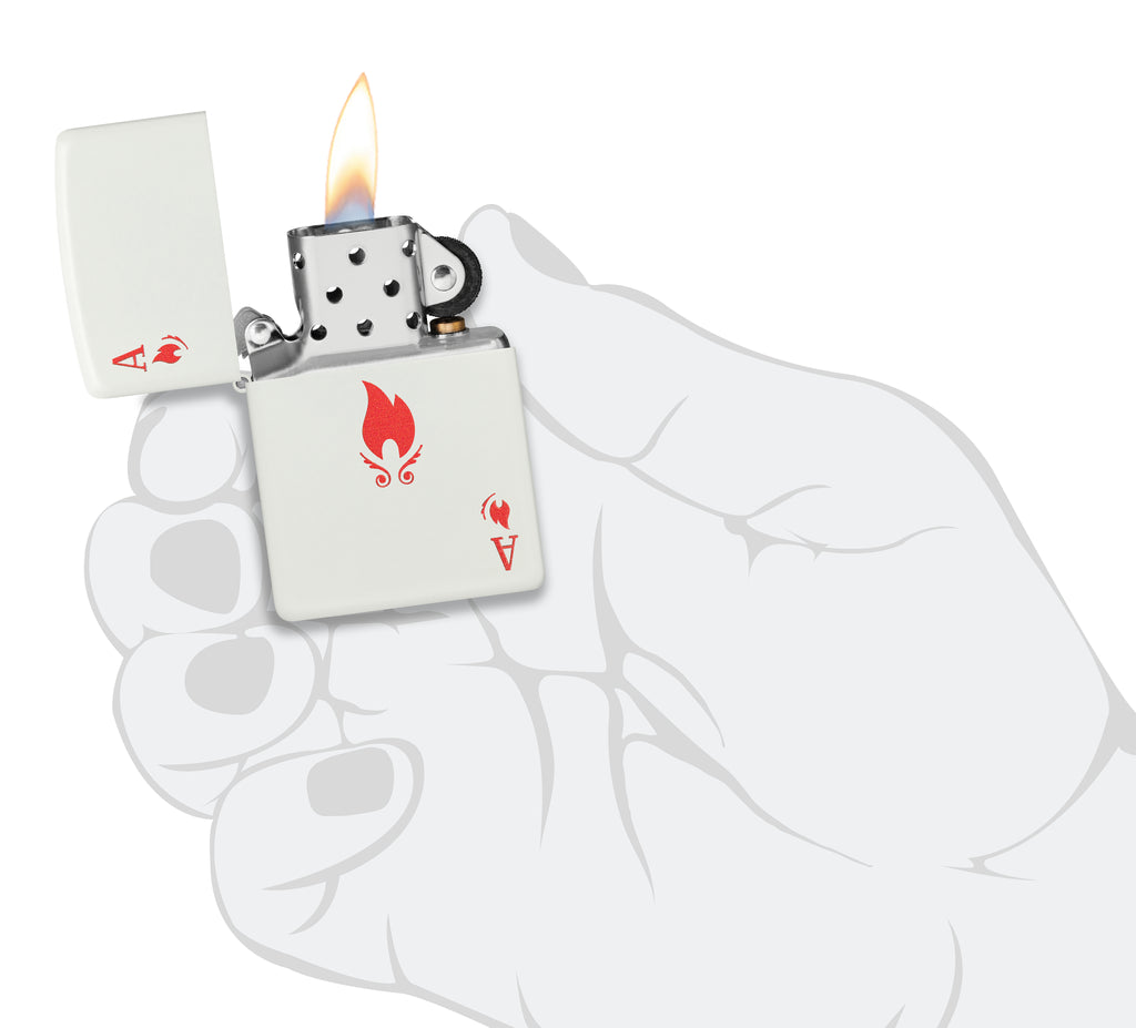 214 Zippo Ace Design