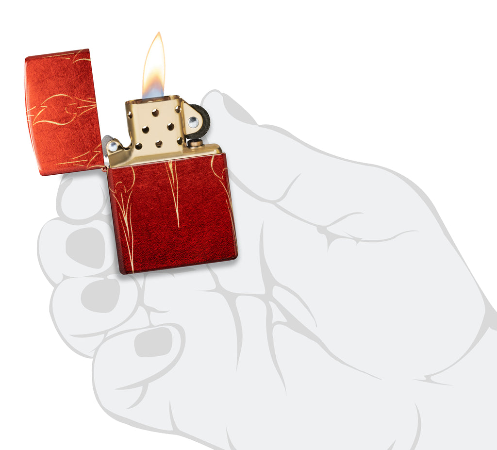 540 Ombre Zippo Flames