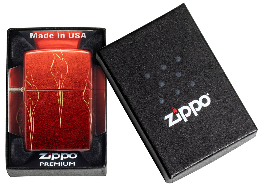 540 Ombre Zippo Flames