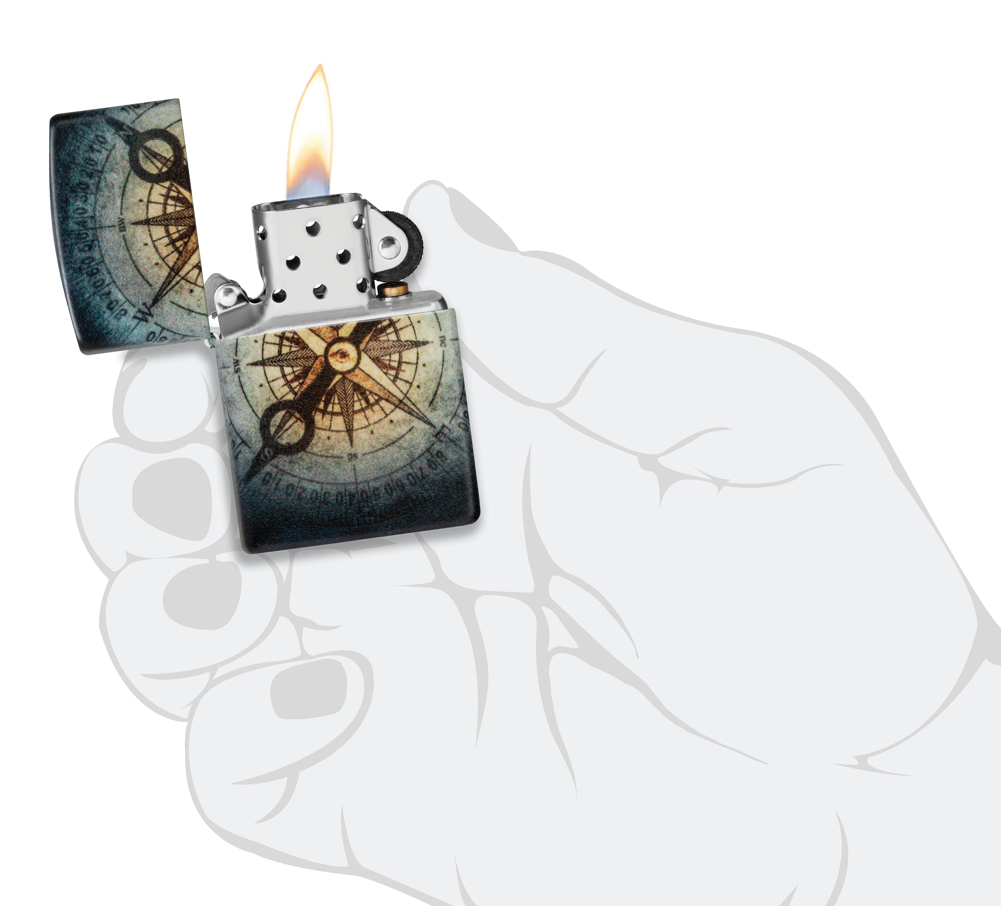 49352 Compass Ghost Design
