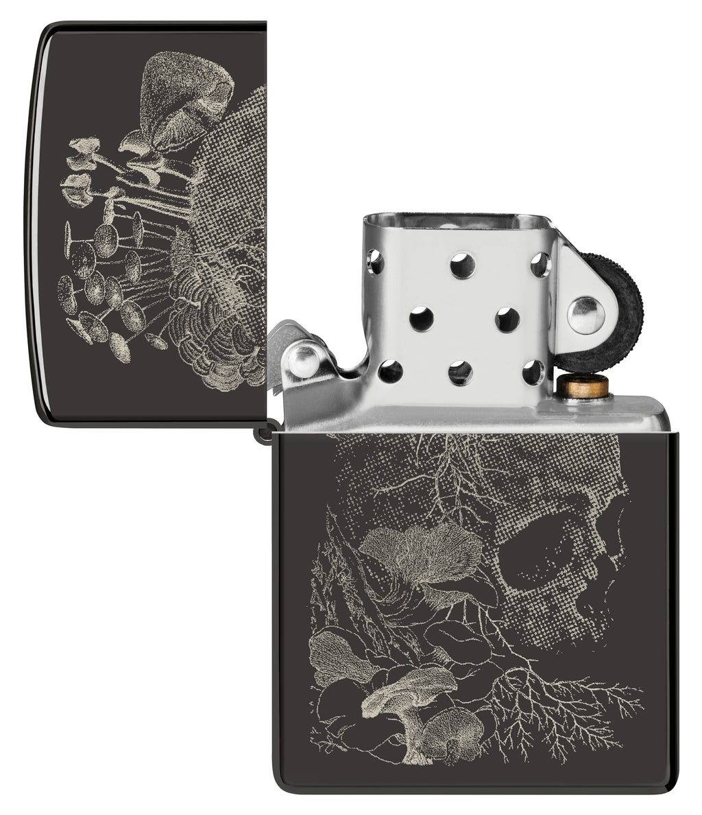 24756 Skull Mushroom Design
